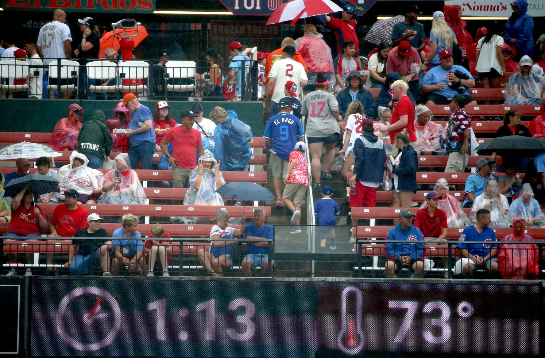 St. Louis face Chicago Cubs Sunday